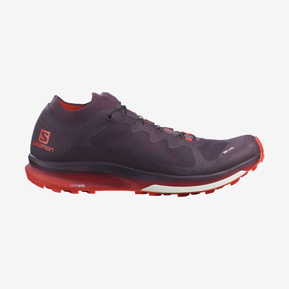 Zapatillas Trail Running Salomon Hombre Burdeos - Salomon Argentina S/LAB ULTRA 3,068542-PAS